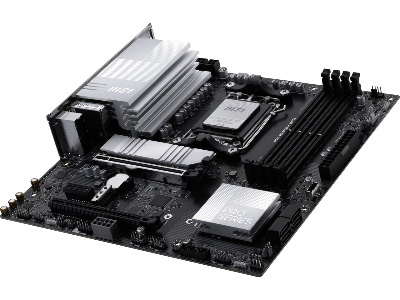 MSI PRO B850M-A WIFI AM5, Wi-F - Am5 Micro Atx Pcie 5.0 Motherboard reseña y precio