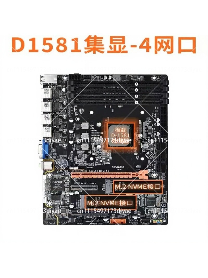 Placa base NAS con doble puert - Mini Itx Dual 2.5G Nas Motherboard reseña y precio
